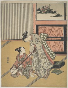 Die Musikstunde von Suzuki Harunobu