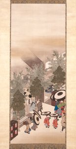 Yoshiwara und Shinagawa von Suzuki Kiitsu