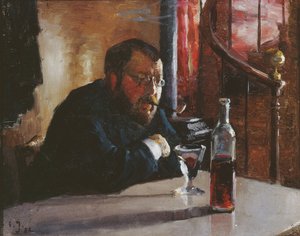 Porträt von Hans Jæger