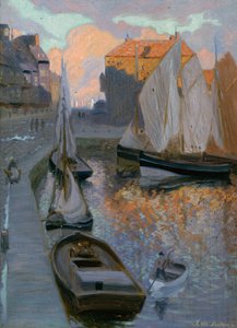 Der Hafen von Honfleur