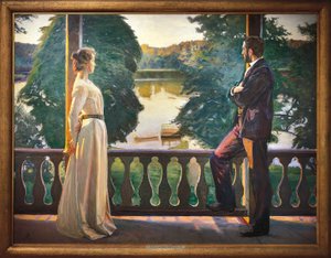 Schweden, Göteborg, Nordischer Sommerabend von Sven Richard Bergh