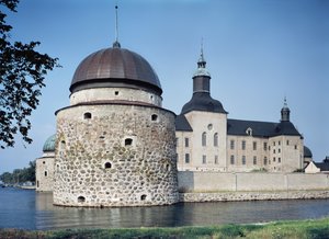 Ansicht von Schloss Vadstena, erbaut 1545 von Swedish School