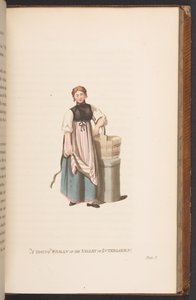 Eine junge Frau aus dem Tal von Interlaken von Swiss School