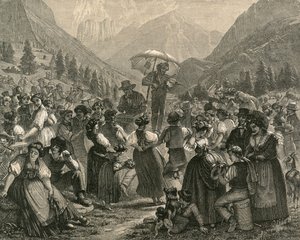 Eine Alpstubete