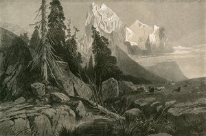 Das Wellhorn und das Wetterhorn