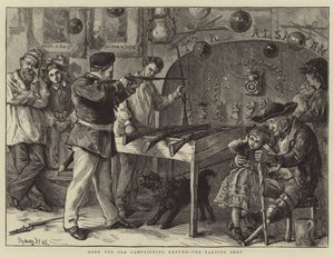 Über das alte Kampagnengebiet, der Abschiedsschuss von Sydney Prior Hall