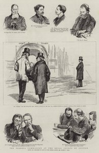 Die Parnell-Kommission am Royal Courts of Justice von Sydney Prior Hall