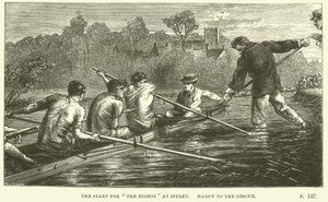 Illustration für Tom Brown in Oxford von Thomas Hughes