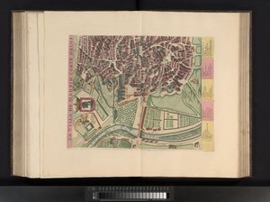 Ansicht des Ortes Vélez-Málaga von Symon Novelanus (possibly)