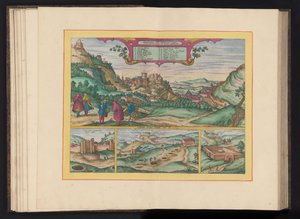 Ansicht der Alhambra und der Stadt Granada