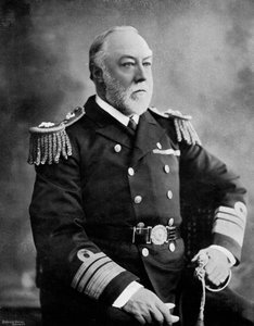 Vizeadmiral Sir Henry Fairfax, britischer Marineoffizier, 1896