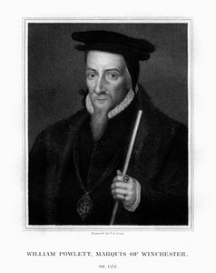 William Paulet, 1. Marquess of Winchester, englischer Staatsmann, 1828