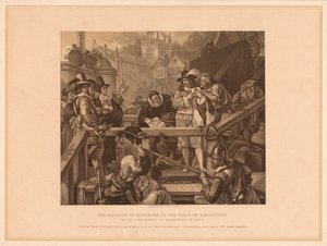 Der Marquis von Montrose am Hinrichtungsort von T Bauer
