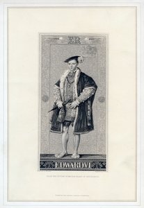 Edward VI., König von England von T. Brown
