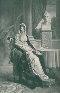 Marie-Laetitia Ramolino Bonaparte - Mutter von Napoleon I, ca. 1800-1804, 1896 von T. Johnson