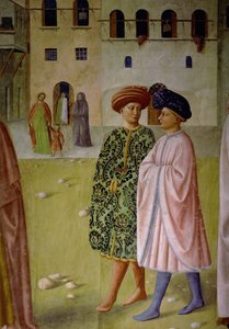 Zwei florentinische Herren von T. & Masolino T. (1383-1447) Masaccio
