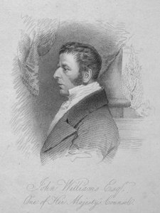 John Williams, Esq., Einer der Berater Ihrer Majestät, ca. 1820