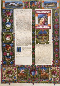 Das Ende des Buches Deuteronomium und der Anfang des Buches Josua von Taddeo Crivelli