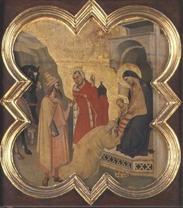 Die Anbetung der Könige von Taddeo Gaddi