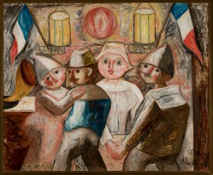14. Juli auf dem Land von Tadeusz Makowski