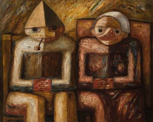 Der Alte und die Alte von Tadeusz Makowski