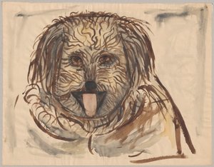 Hundekopf von Tadeusz Makowski