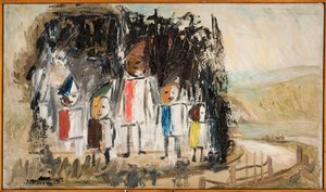 Gruppe von Kindern von Tadeusz Makowski