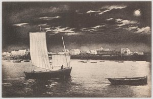 Postkarte an Maria Mickiewiczówna von Tadeusz Makowski
