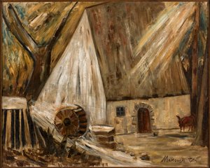 Mühle (in Banay) von Tadeusz Makowski
