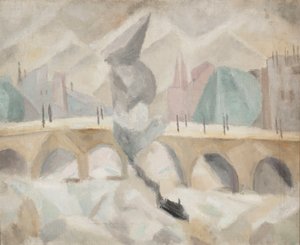 Brücke über die Seine von Tadeusz Makowski