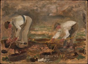 Arbeit auf dem Feld von Tadeusz Makowski