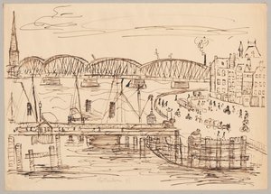 Ansicht von Rotterdam von Tadeusz Makowski