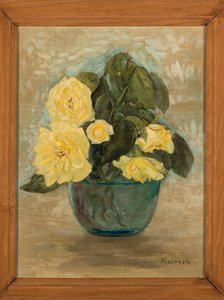 Gelbe Rosen von Tadeusz Makowski