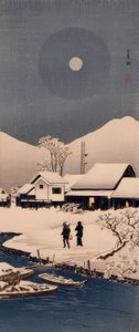Schnee bei Nipponmatsu