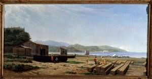 Ansicht der Bucht von La Spezia, Italien von Tammar Luxuro
