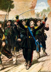 20. September 1870: Porta Pia - Durchbrechen der Mauern