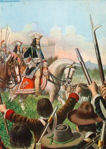 Kriegserklärung zwischen Piemont und Frankreich wird von den Untertanen von Viktor Amadeus mit Freude aufgenommen