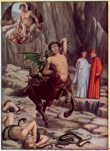 Illustration für Dantes Göttliche Komödie