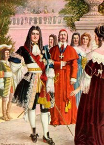 Ludwig XIV. von Frankreich und sein Hof
