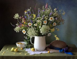 Rustikaler Wildblumenstrauß von Tatyana Skorokhod