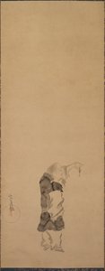 Kenshu, Mönch mit Garnele, ca. 1600-1640