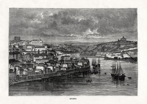 Oporto, Portugal, 19. Jahrhundert