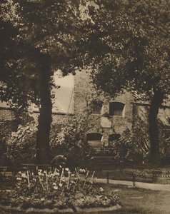Ort des Marshalsea-Gefängnisses vom Kirchhof von St. Georges, Southwark, ca. 1935 von Taylor