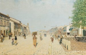 Vorort von Porta Adriana in Ravenna