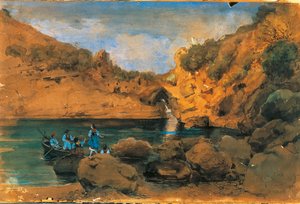 Sirenen baden in Sorrent