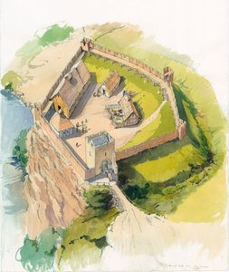 Barnard Castle, Durham, ca. 1100