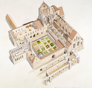Buildwas Abbey, 12. Jahrhundert, ca. 1990-2010