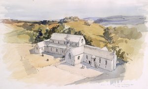 Kirkham Priory, North Yorkshire, 1989 von Terry Ball