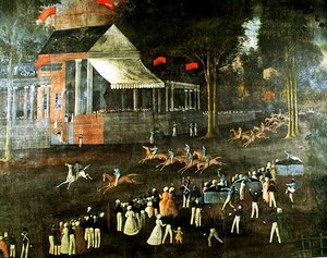 Pferderennen von Thai School