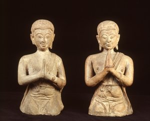 Betende Terrakottafiguren, Sukhothai-Periode